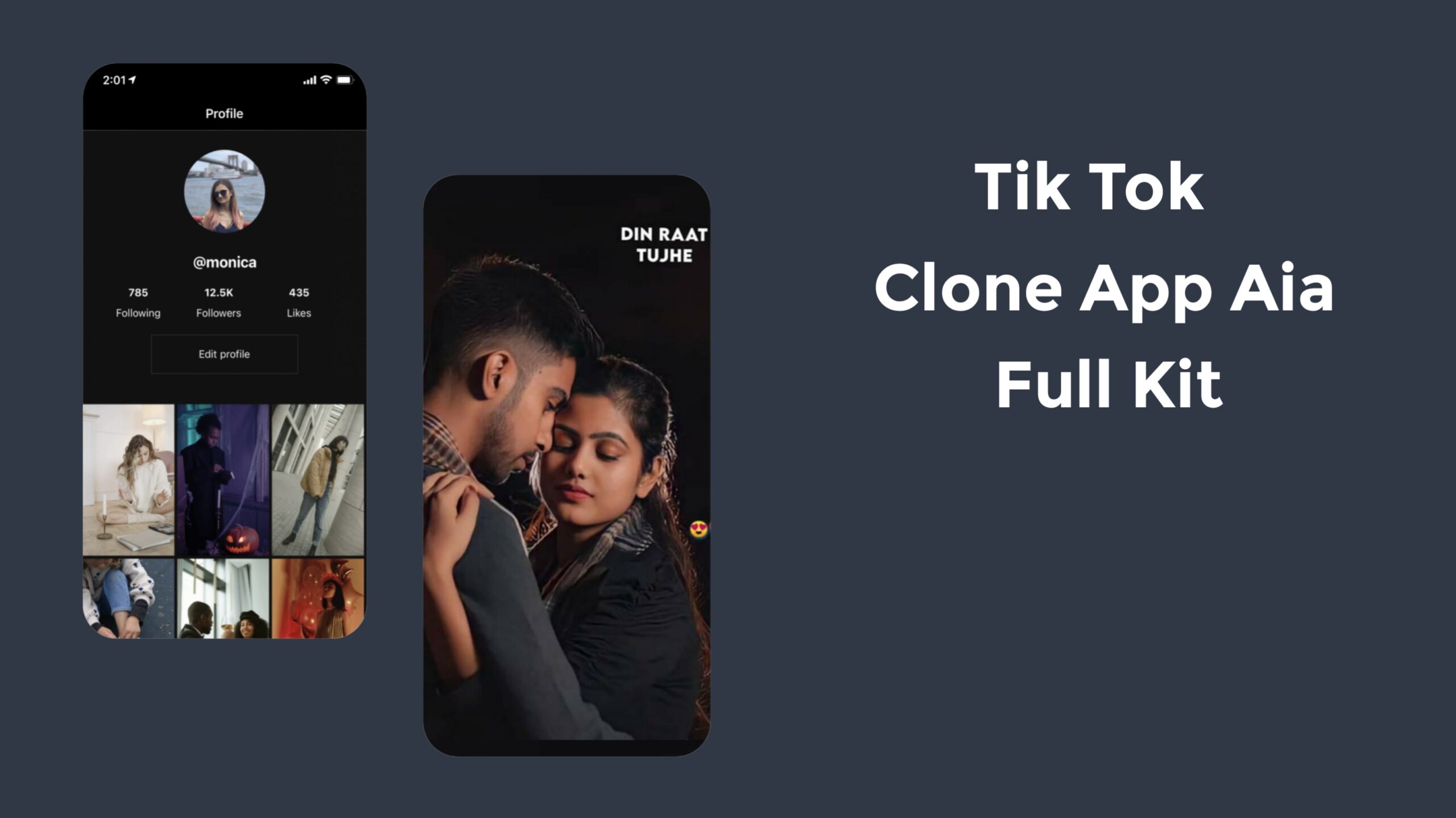 TikTok Clone App AIA File - Dynamic UI Design For Kodular Niotron