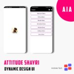 Free Shayari App AIA File – Dynamic UI Design for Kodular & Niotron